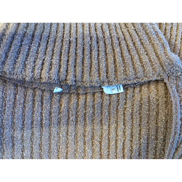 NWOT ASTR the Label Ribbed Knit Mock-T Sweater, Cross Back L/S Nice Stretch S - Picture 9 of 9